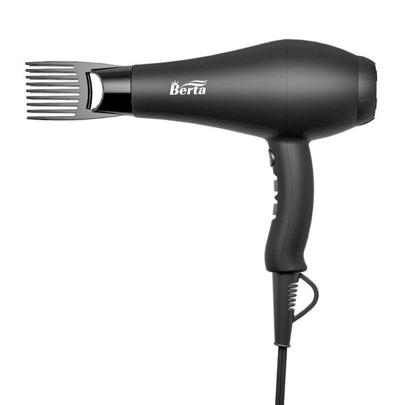 BERTA Blow Dryer Berta Salon Professional Negative Ionic 1875W Hair Dryer - Picture 3 of 9